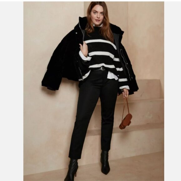 Banana Republic Modern Sloan Navy Blue Stretch Pants 00 PETITE #492626 RT$100 - Picture 4 of 11